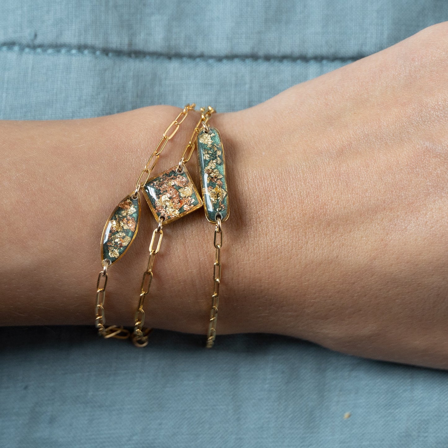 
                  
                    Fall Oval Bracelet
                  
                