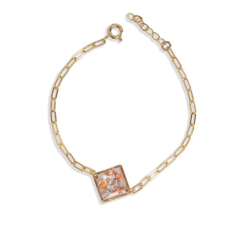 Sakura Square Bracelet