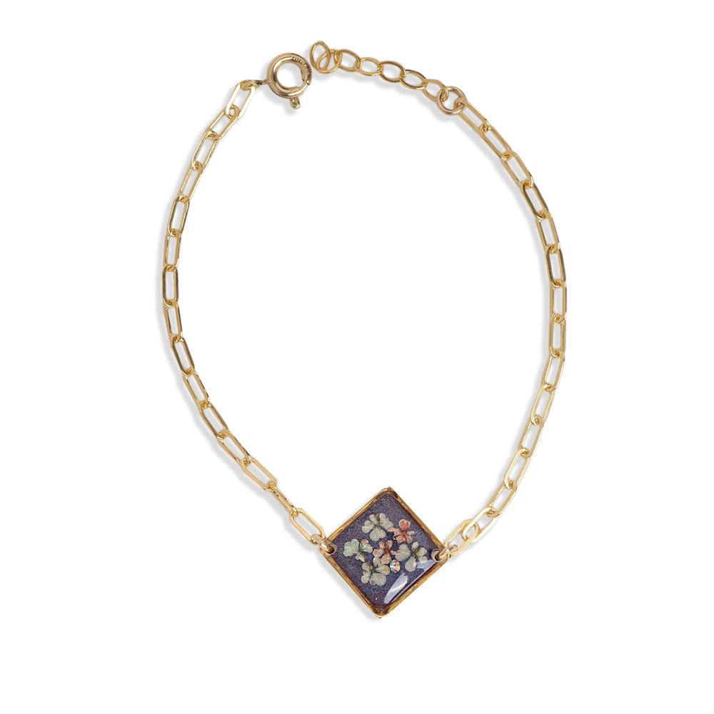 
                      
                        Flower Square Bracelet
                      
                    