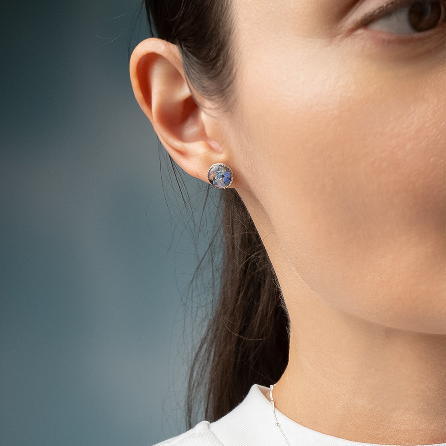 Opal Stud Earrings