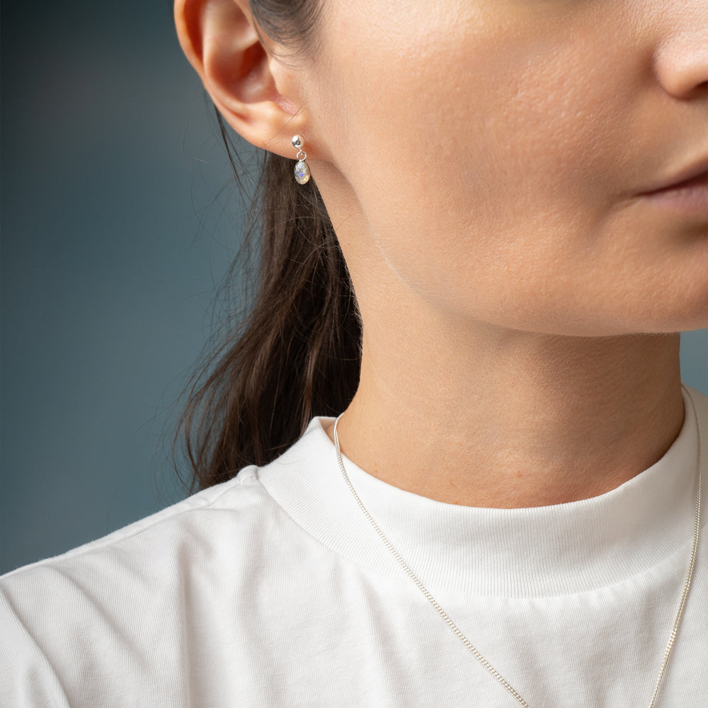 
                      
                        Opal Dangle Stud Earrings
                      
                    