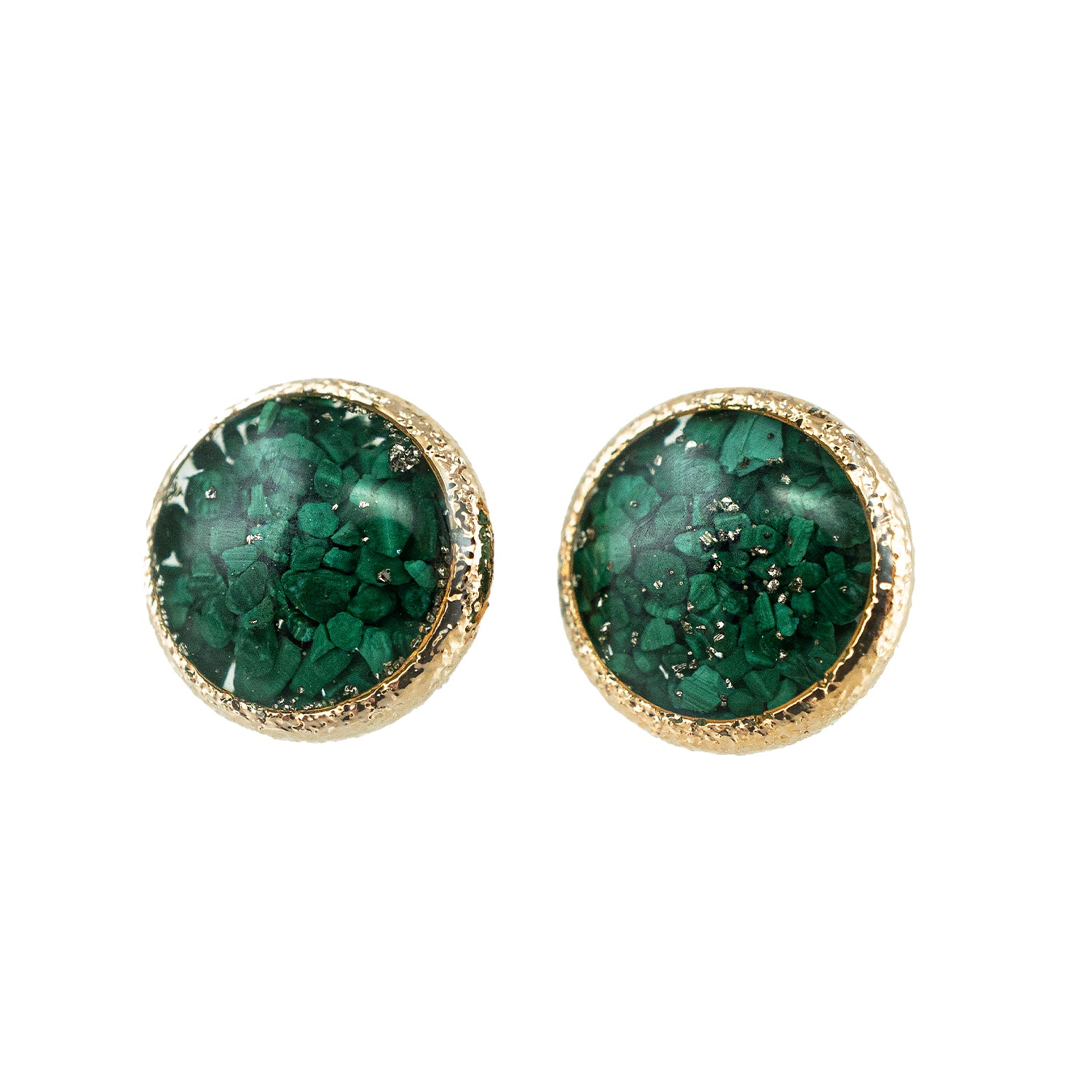 Round Gemstone Studs – Kate Koel