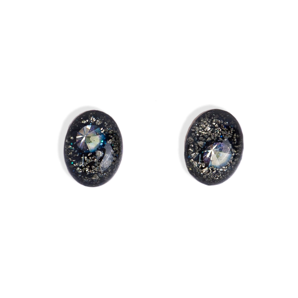 
                      
                        Oval Galaxy Stud Earrings
                      
                    