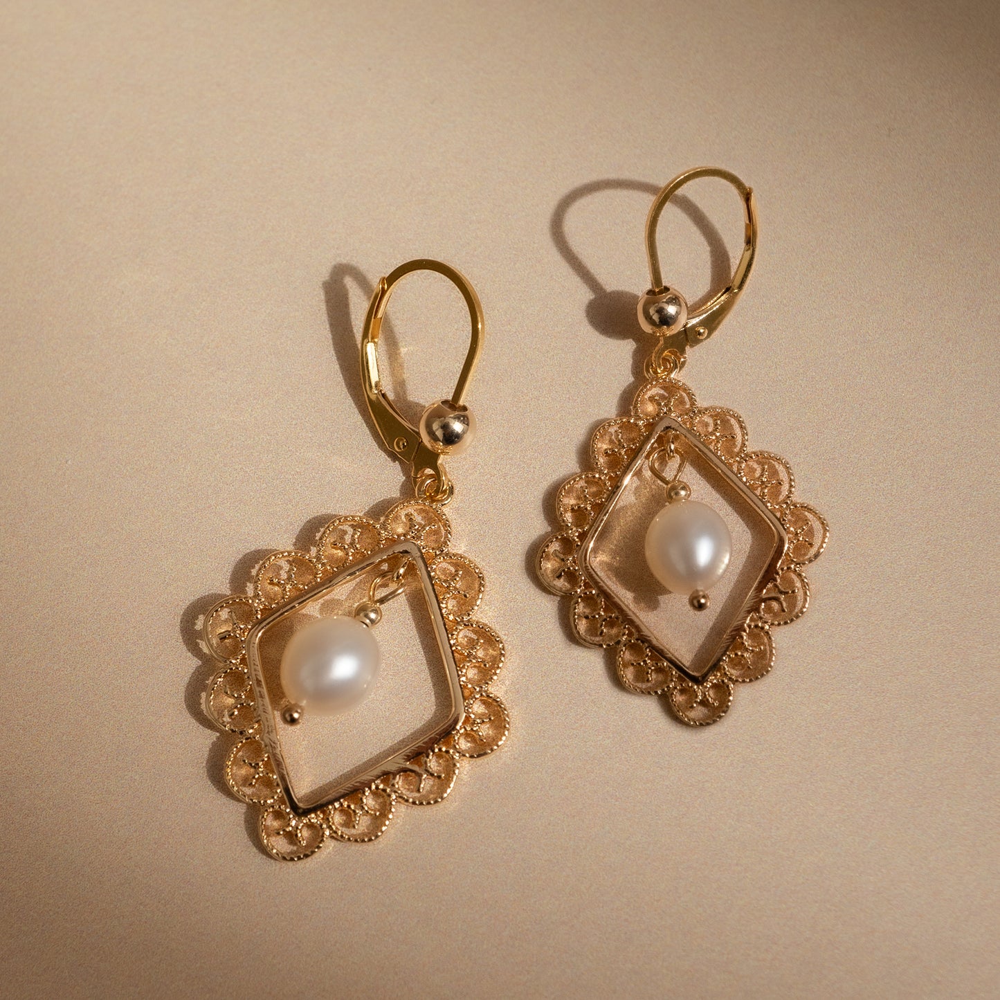 Pearl Drop Earrings