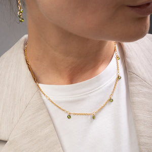 Olive Balance Necklace