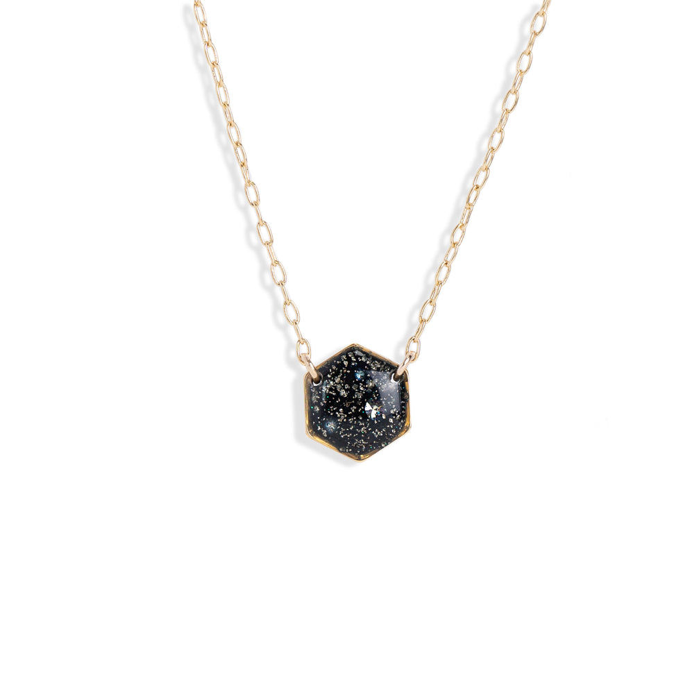 
                      
                        Delicate Hexagon Necklace
                      
                    