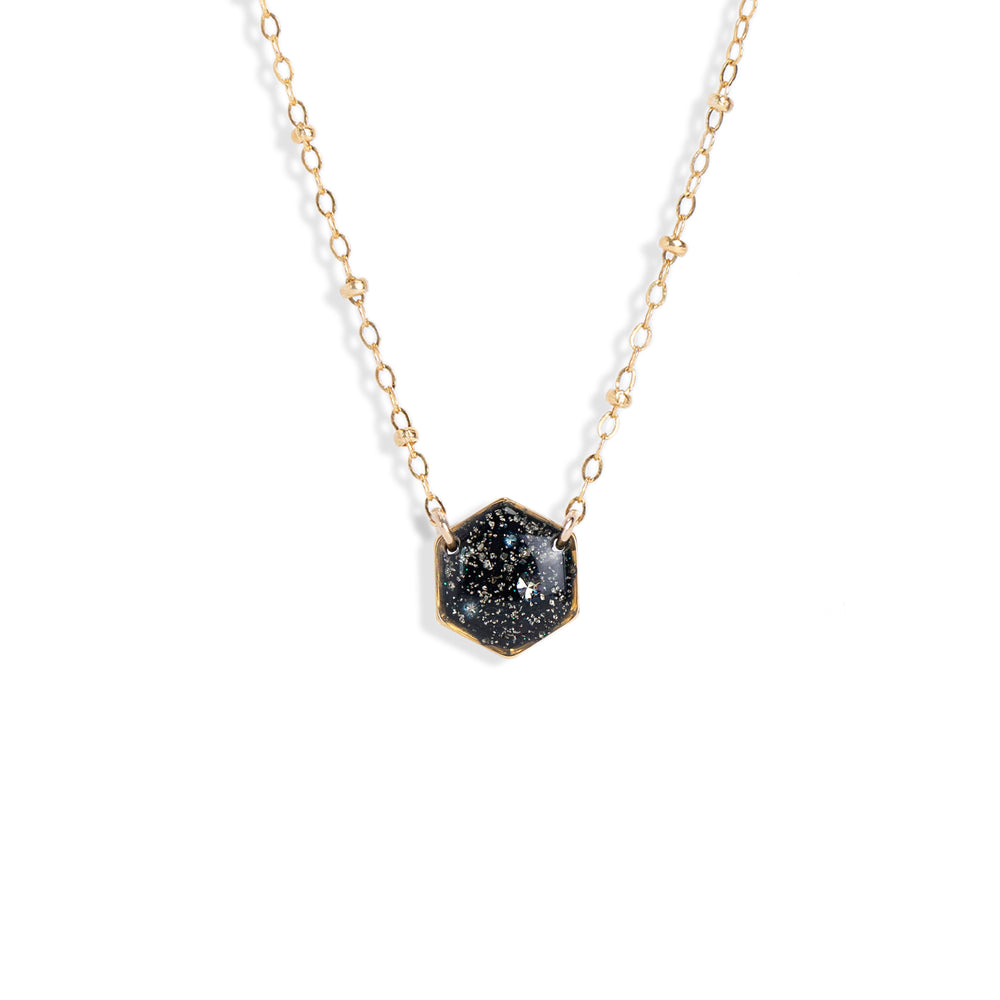 
                      
                        Galaxy Hexagon Necklace
                      
                    