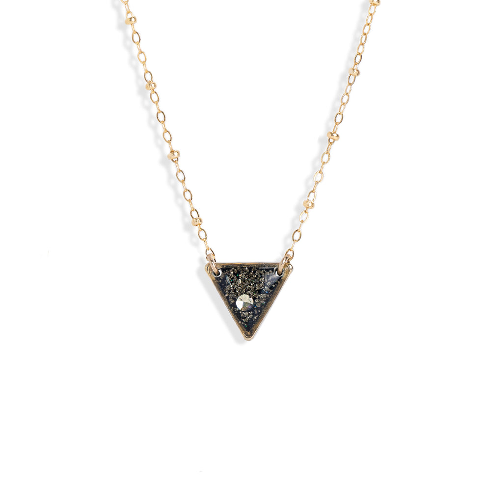 Galaxy Triangle Necklace