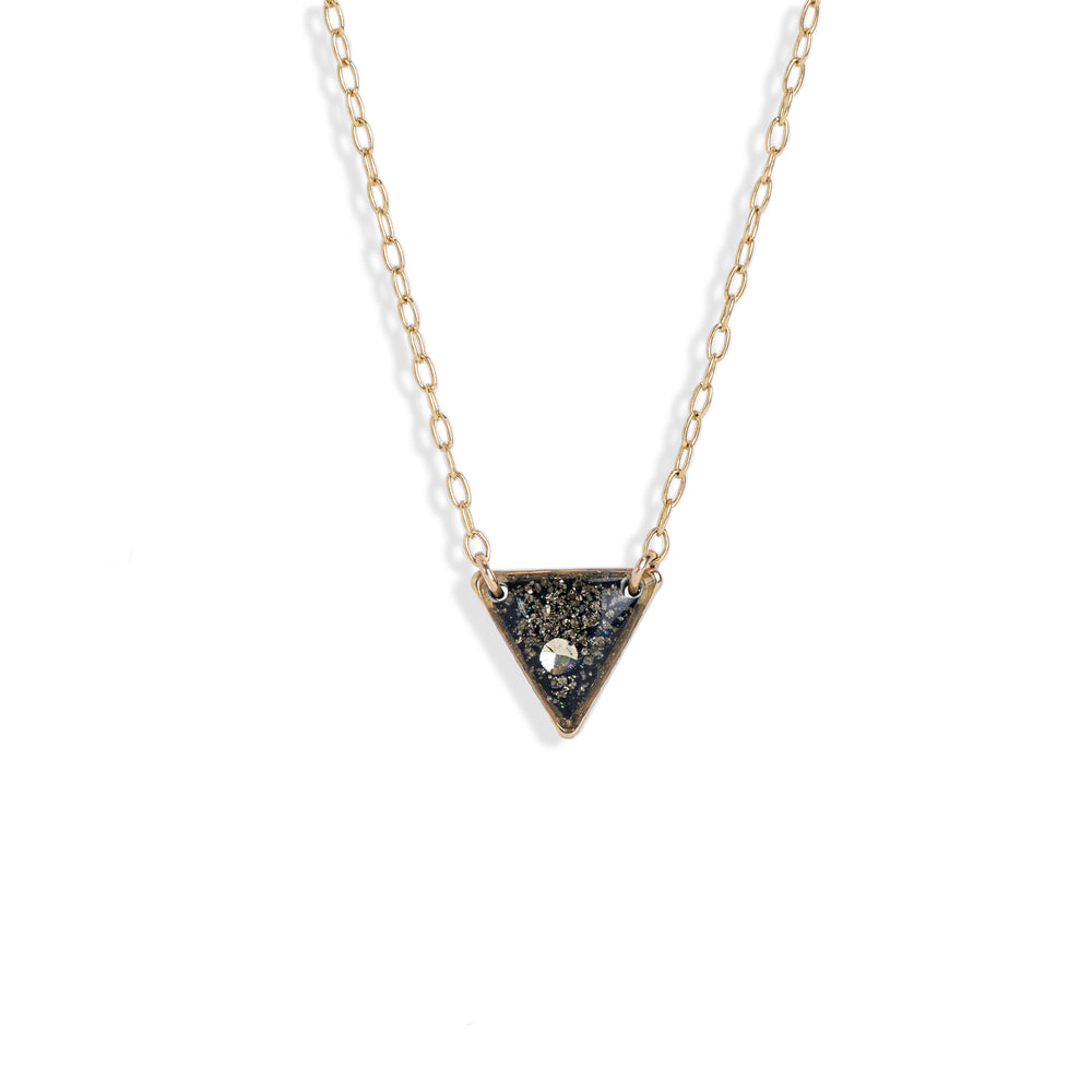 Galaxy Triangle Necklace