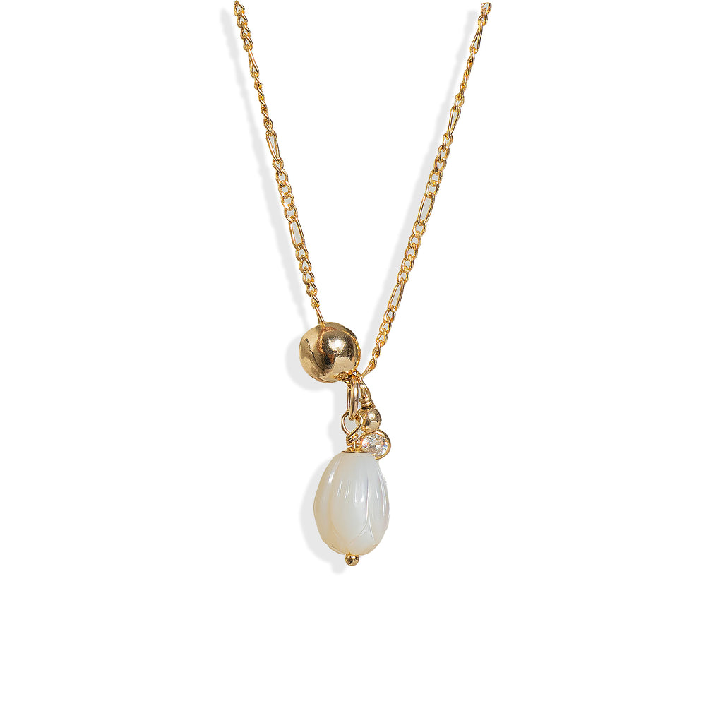 Floral Pearl Necklace