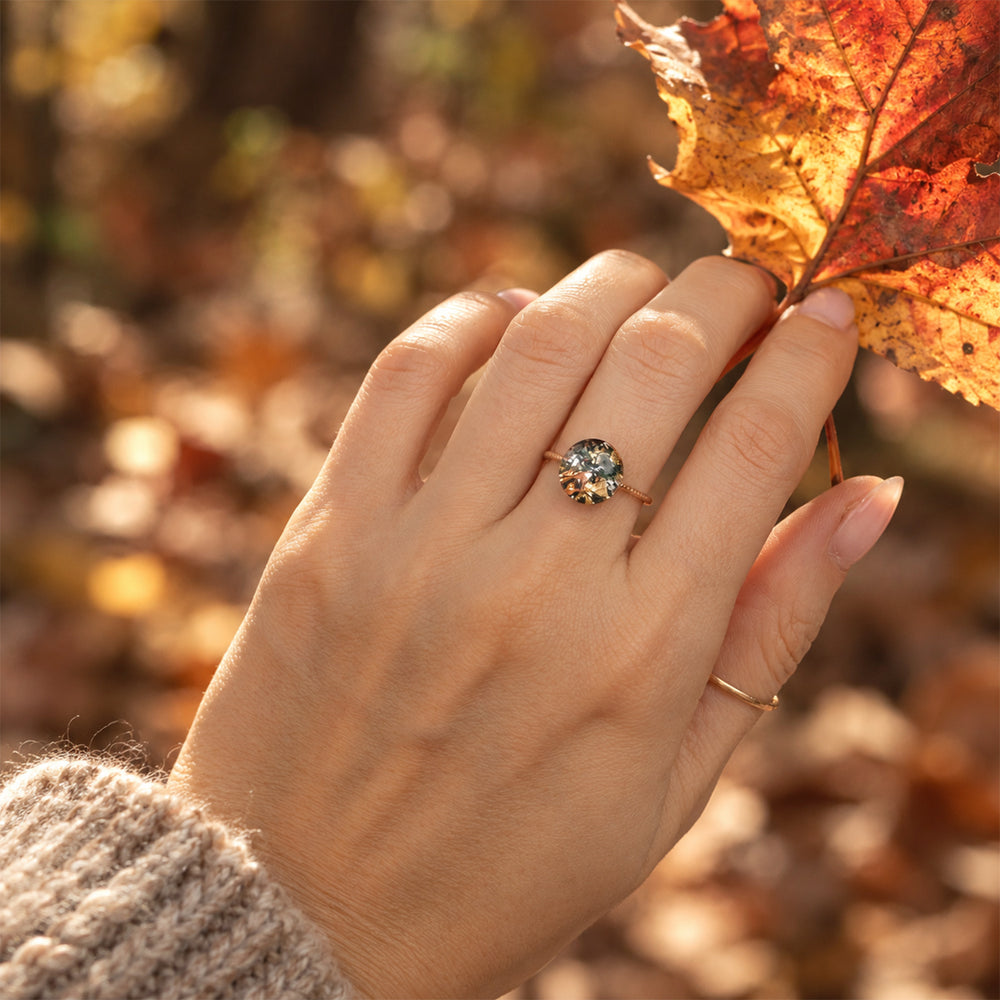 Statement Round Fall Ring