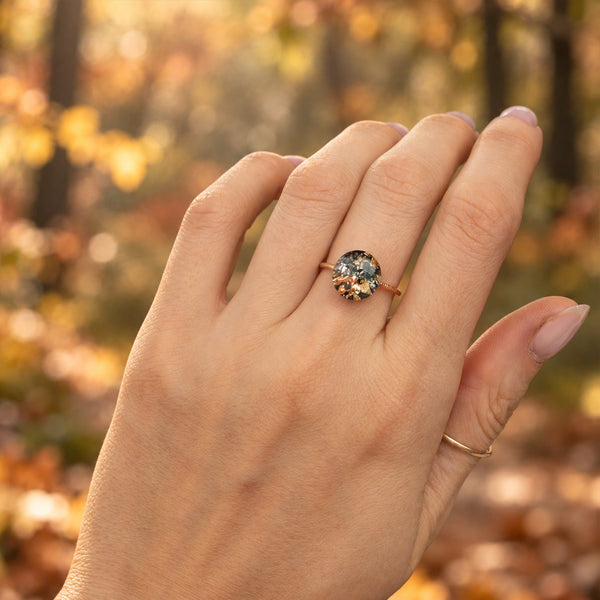 Statement Round Fall Ring