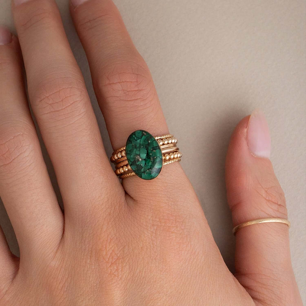 
                      
                        Pebble Stacking Ring Set
                      
                    