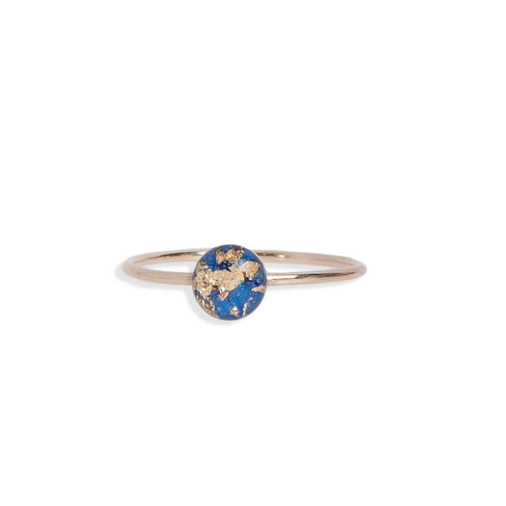 
                  
                    Tiny Blue and Gold Round Ring
                  
                