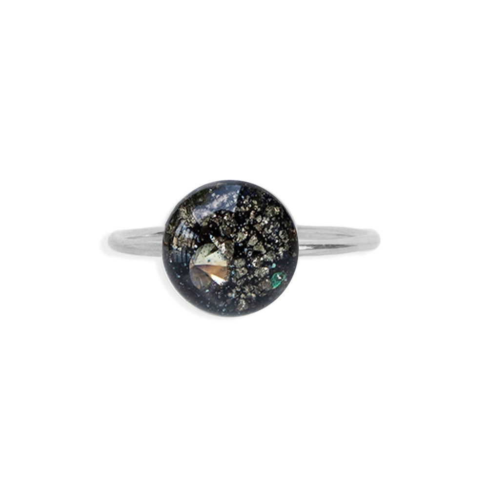 
                      
                        Round Galaxy Ring in Sterling Silver
                      
                    