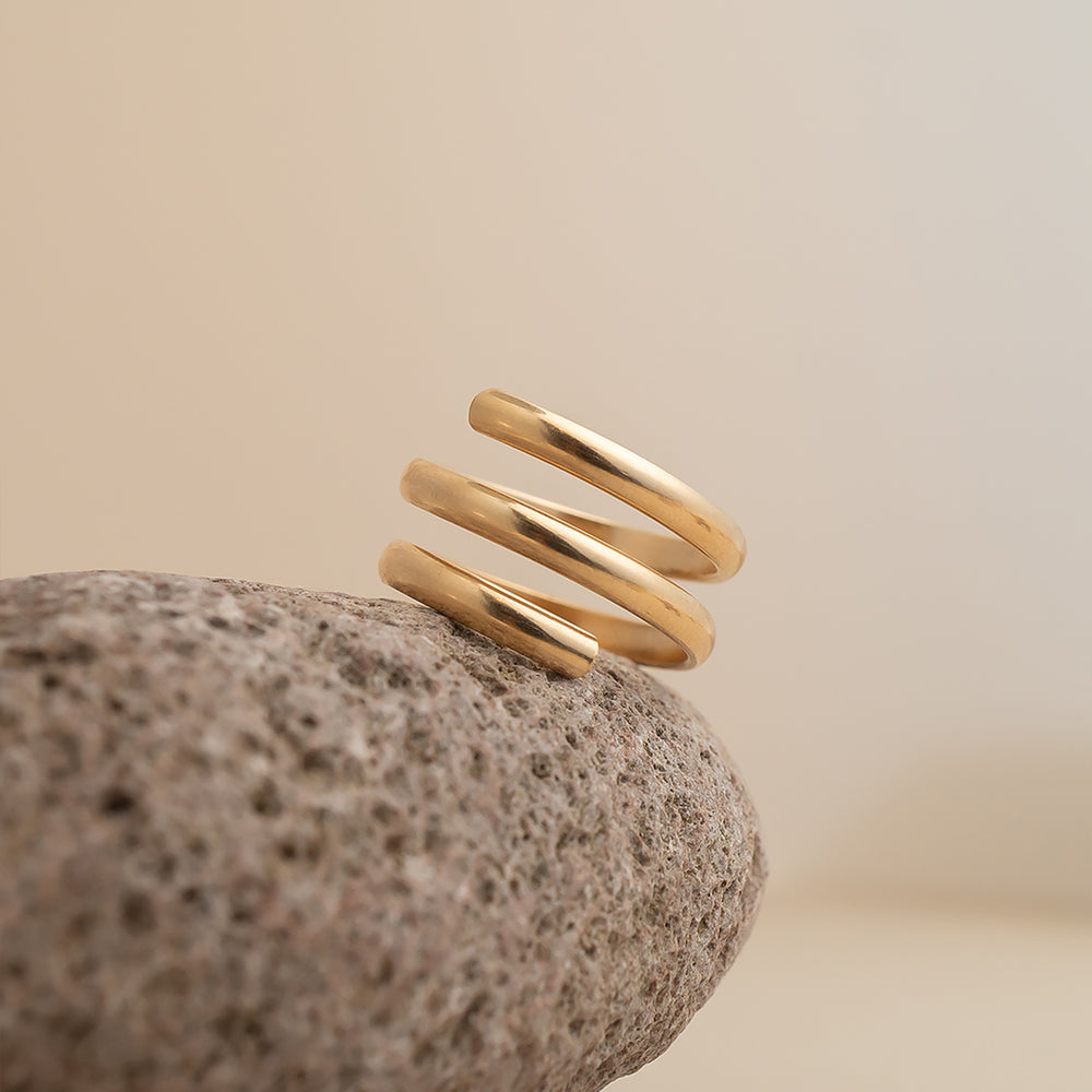 Bold Coil Ring