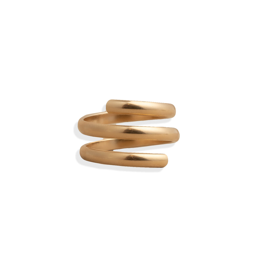 
                      
                        Bold Coil Ring
                      
                    