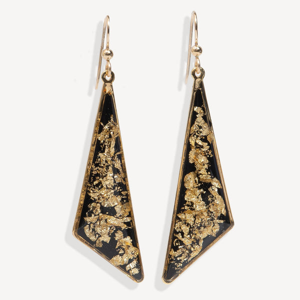 Asymmetric Triangle Statement Earrings