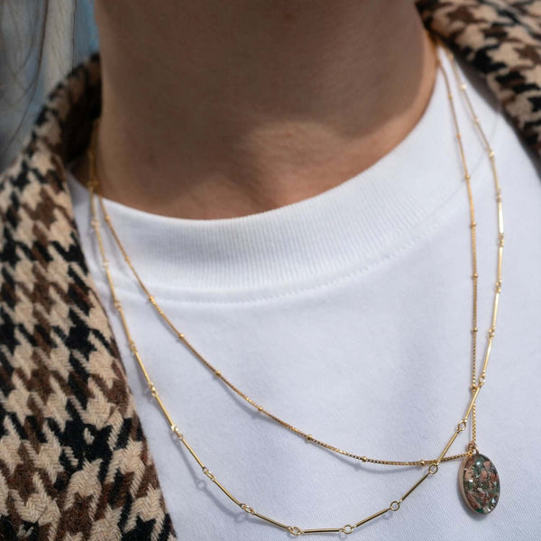 Bar Link Necklace - Kate Koel