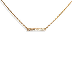 Bar Necklace - Kate Koel