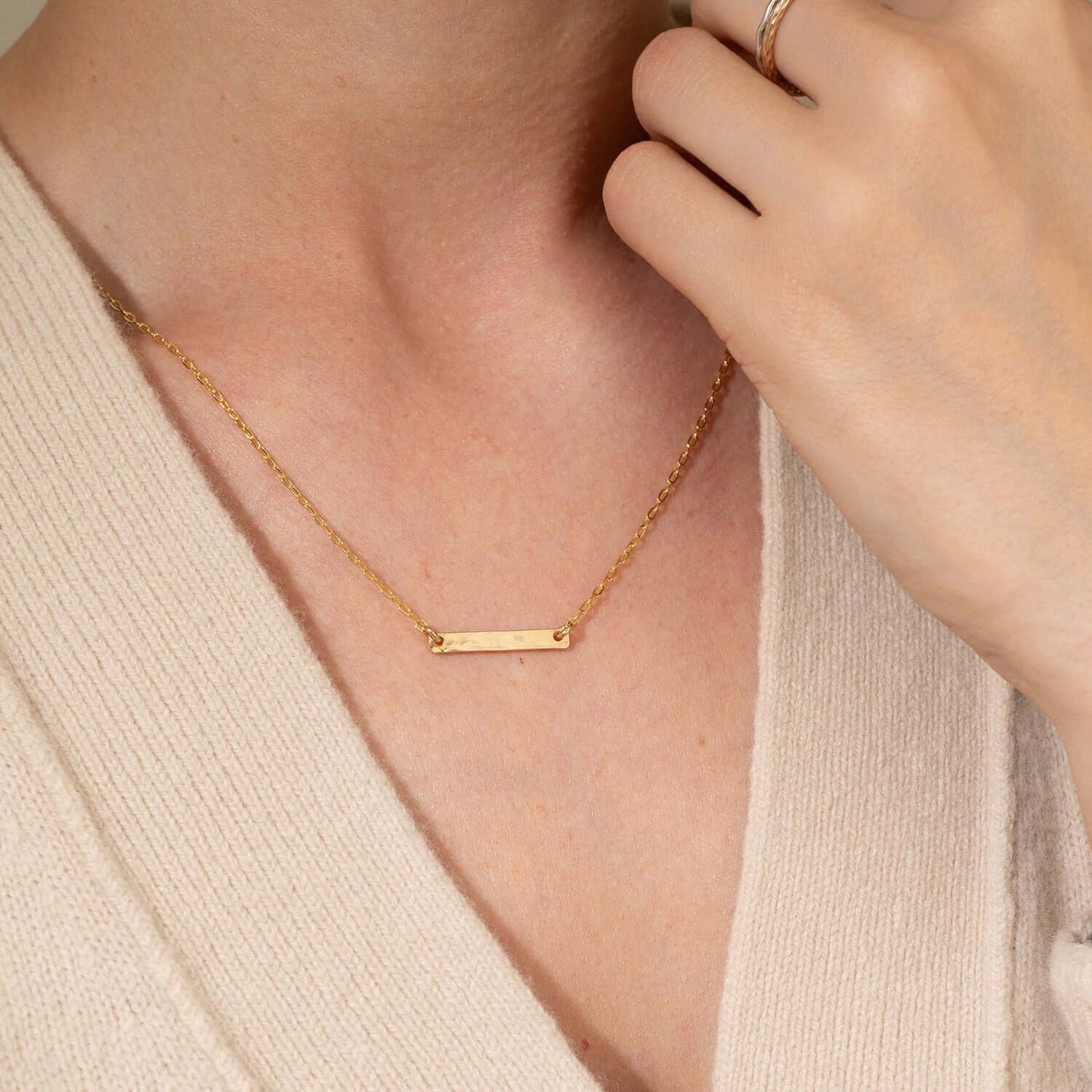 Bar Necklace - Kate Koel