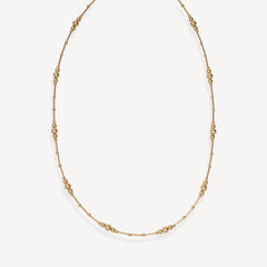 Beaded Gold Filled Necklace
