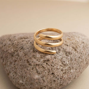 Bold Coil Ring - Kate Koel