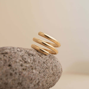 Bold Coil Ring - Kate Koel