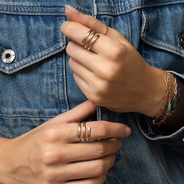 Bold Coil Ring - Kate Koel