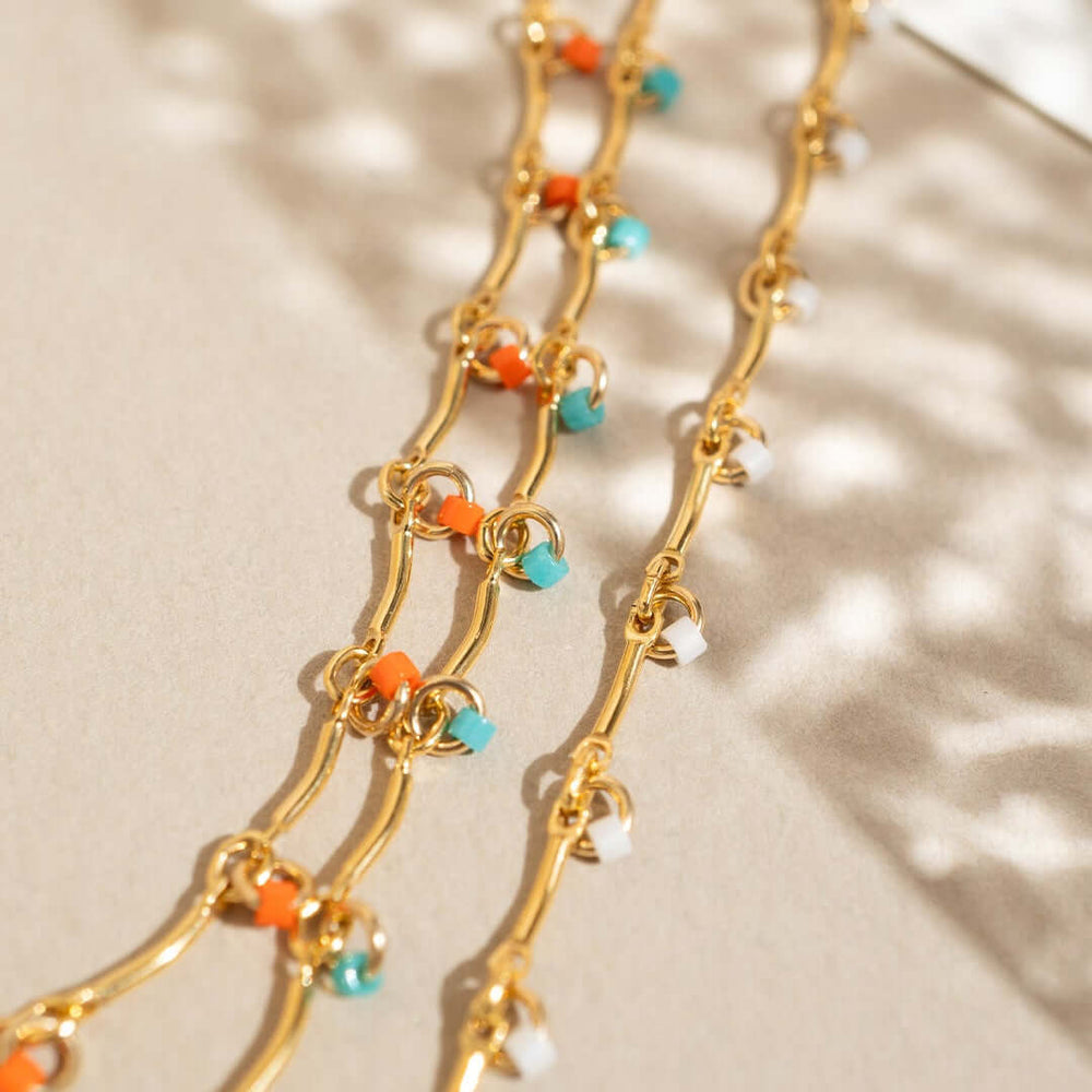 Color Pop Anklet - Kate Koel