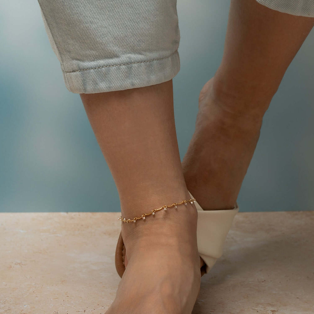 Color Pop Anklet - Kate Koel