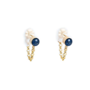 Color pop front to back earrings - Kate Koel