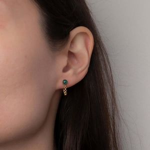 Color pop front to back earrings - Kate Koel