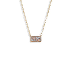 Dainty Bar Vanilla Sky Necklace - Kate Koel