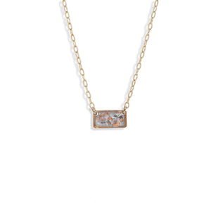 Dainty Bar Vanilla Sky Necklace - Kate Koel