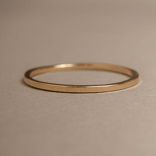 Dainty Gold Square Ring - Kate Koel