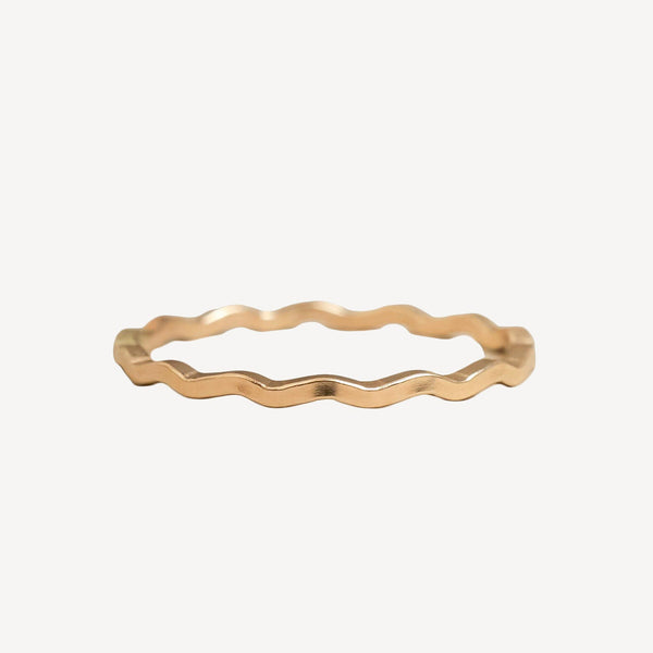 Dainty Gold Square Ring
