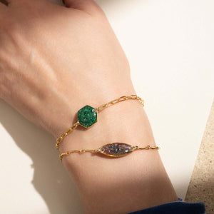 Dainty Hexagon Bracelet - Kate Koel