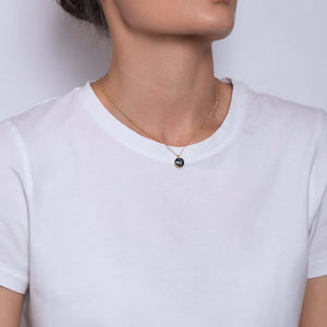 Dainty Round Galaxy Necklace - Kate Koel
