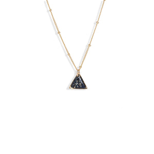 Dainty Triangle Galaxy Necklace - Kate Koel