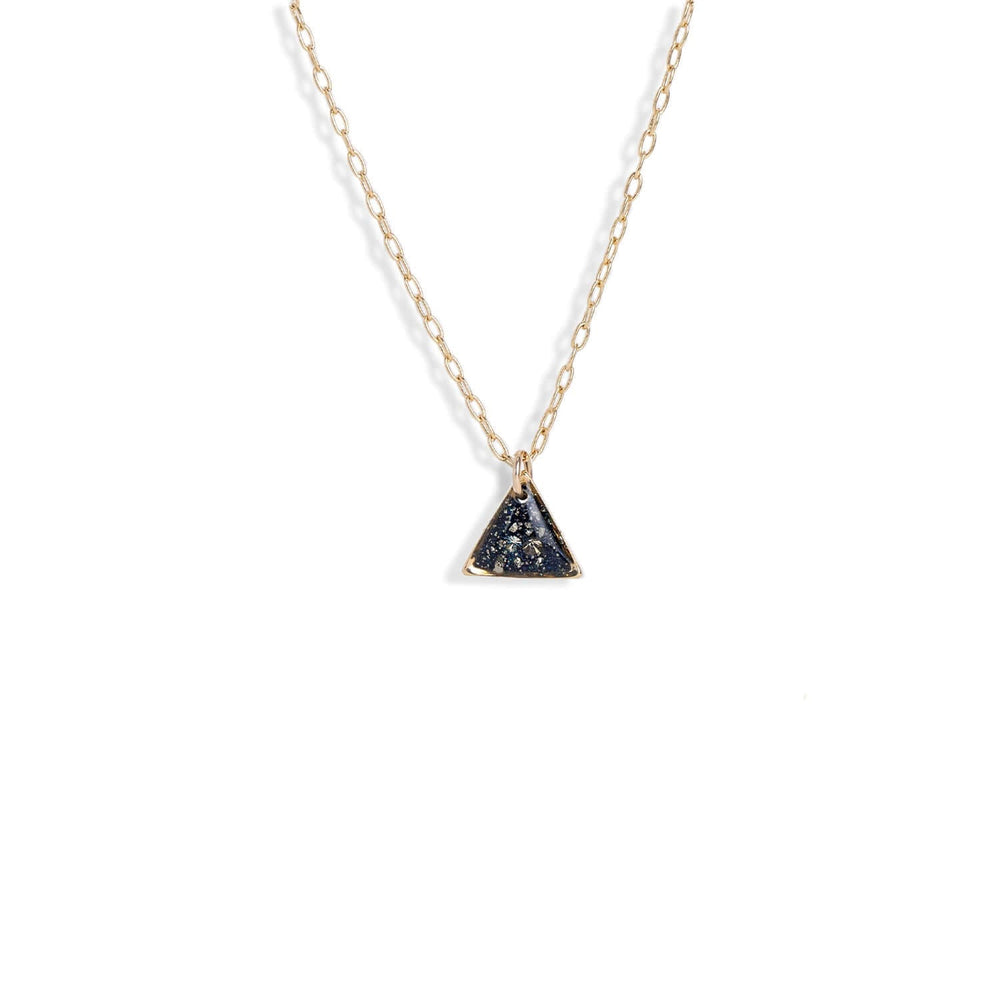 Dainty Triangle Galaxy Necklace - Kate Koel