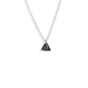 Dainty Triangle Galaxy Necklace - Kate Koel