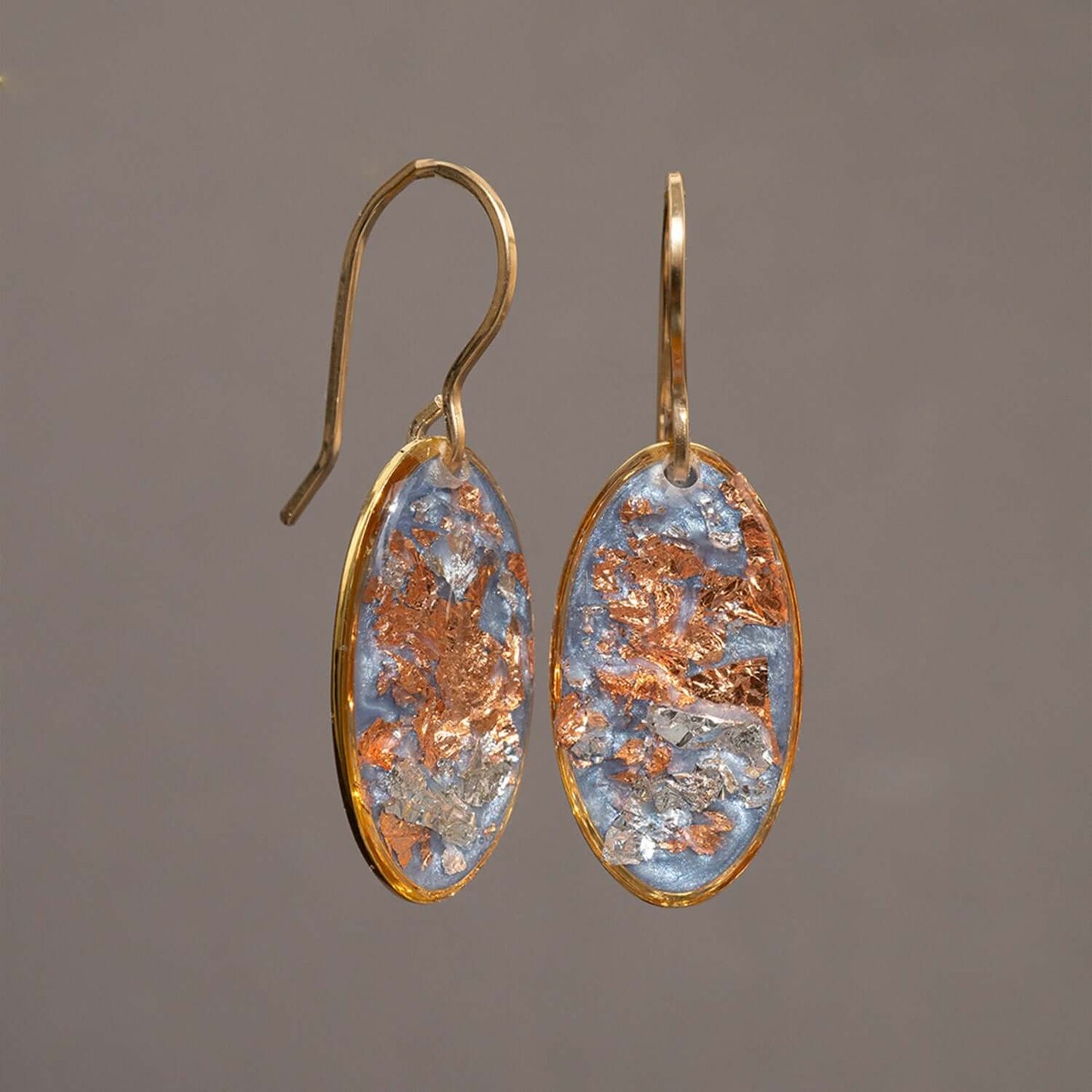 Dangling Oval earrings - Kate Koel
