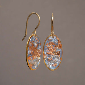 Dangling Oval earrings - Kate Koel