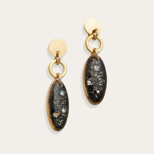 Dangling Oval Galaxy Earrings - Kate Koel