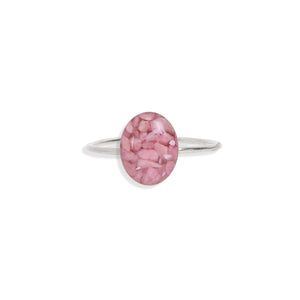 Delicate Oval Gemstone ring - Kate Koel