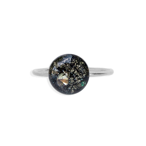Delicate Round Gemstone ring - Kate Koel