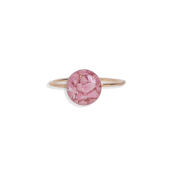 Delicate Round Gemstone ring - Kate Koel