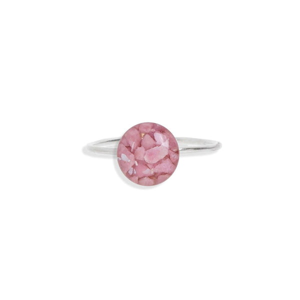 Delicate Round Gemstone ring - Kate Koel