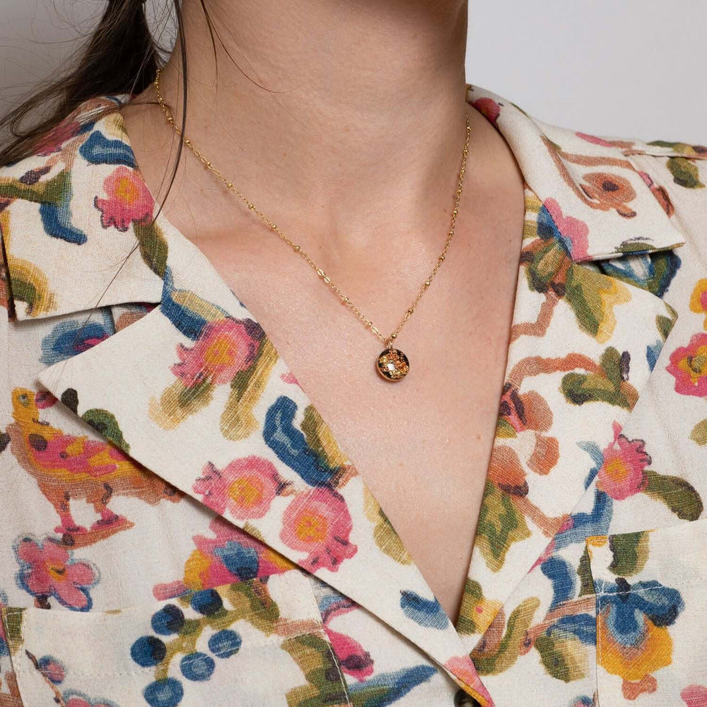 Delicate Round Necklace - Kate Koel